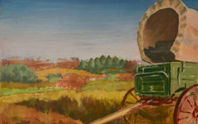 Paysage à la roulotte
